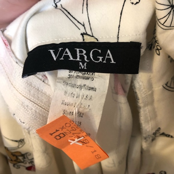 Varga retro style pin up dress - Picture 4 of 4